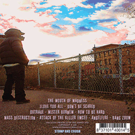 Underground Rap Music: How to be Hard by The Sunset Kid - Album Cover Back Underground Rap Music: How to be Hard - Album Cover Back