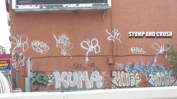 GRAFFITI IMAGES:  NIRO &middot; RAZE GF &middot;  DART GF &middot; KUMA &middot; MOOSE &middot; OMEN &middot; BEL