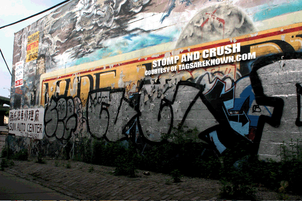 GRAFFITI IMAGES:  SEG DIS &middot; CURSE ACC